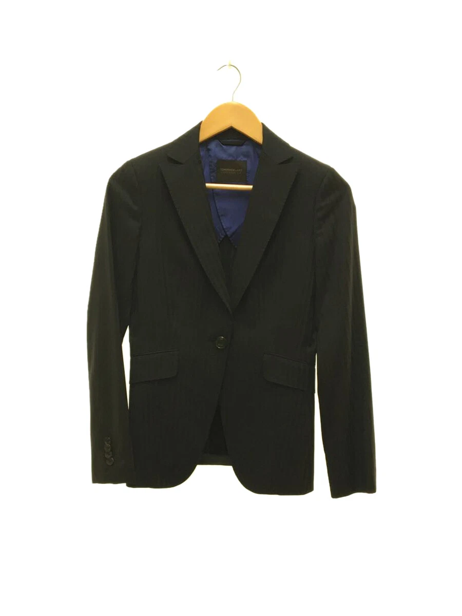 Tomorrowland Tailored Jacket/38/Wool/Blk 123