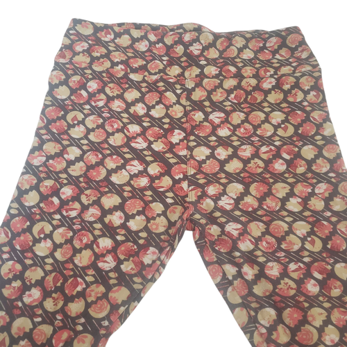 LuLaRoe Tall & Curvy Leggings Womens Multicolor Floral Stretch Comfy High Waist - Picture 2 of 9