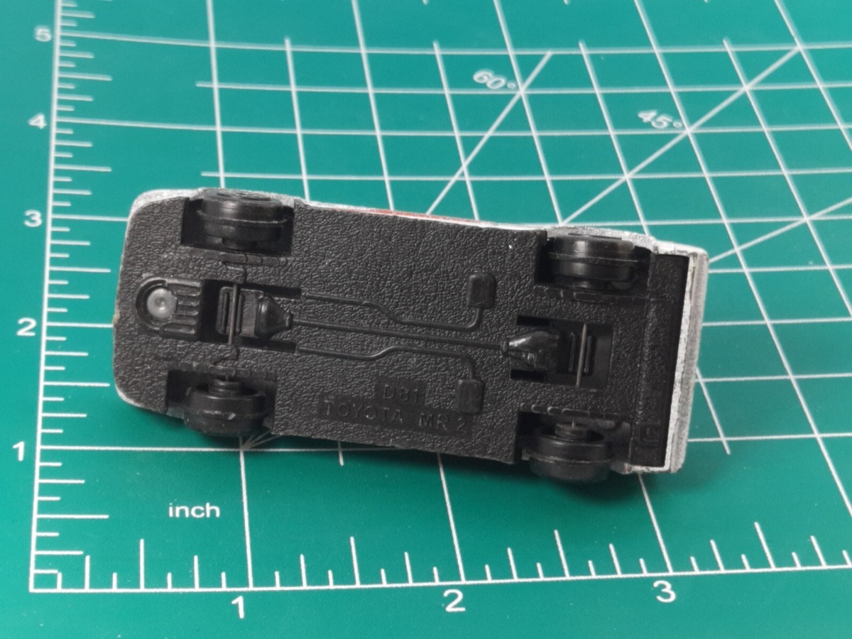 Toyota MR2 1986 Zylmex Zee Toys Sports Car D81 Die Cast 1/64