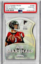 2015 Panini Prizm Matt Ryan Air Marshals Prizm PSA 10