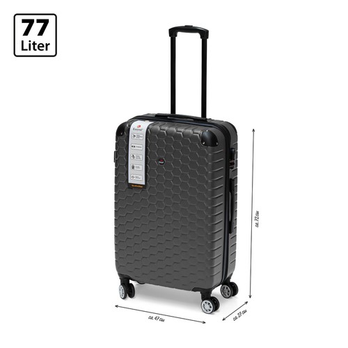 Koffer Reisekoffer 4 Rollen Kofferset 5 teilig Hartschale Trolley S-M-L-XL-XXL - Bild 70 von 169
