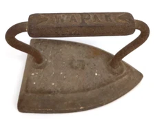 Wapak Number 5 Sad Iron Vintage Ironing Clothe