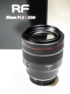 Canon RF 85mm F1,2 L USM Objektiv, schwarz lens black