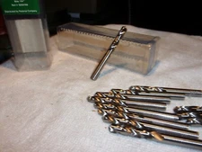(12) 1/4" HSS 118° Bright Finish Screw Machine Drill