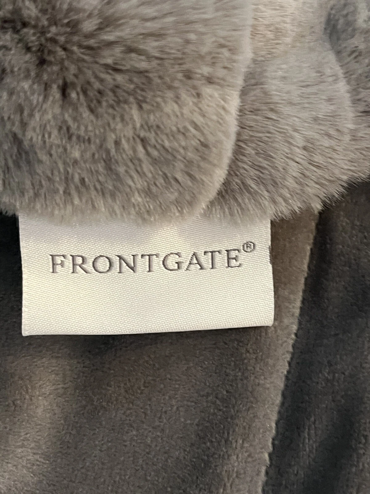 Frontgate Faux Fur Throw