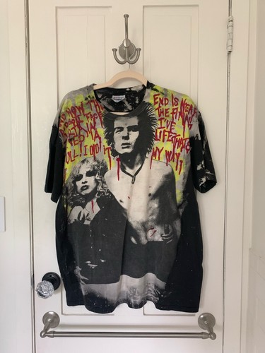 Vintage 80s/90s Sid and Nancy Mosquitohead T shirt