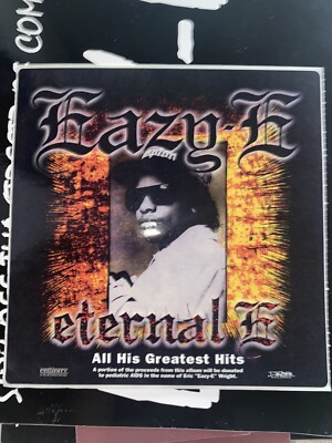 Eazy E Eternal E Sticker Ruthless Records
