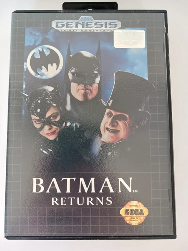 Batman Returns (Sega Genesis, 1992) "NO MANUAL" Authentic