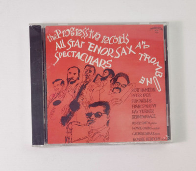 The Progressive Records All Star Tenor Sax & Trombone Spectaculars [CD] NEW c1