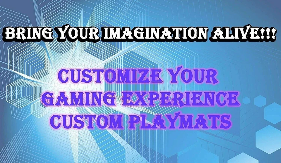 Custom Playmat Design for TCG CCG Card Games Pokémon MTG Yu-Gi-Oh One Piece - Bild 1 von 4