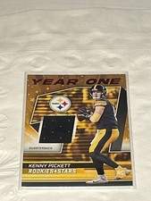 Kenny Pickett  2022 Rookies & Stars Football Relic Patch Mem Year One SP Red