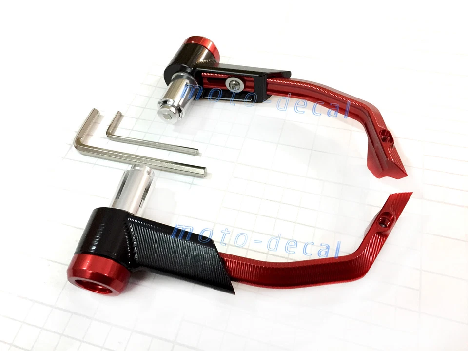 Extremo de manillar CNC 7/8" para palancas Street Triple Thruxton Thunderbird protector 3D Foto 2 de 4