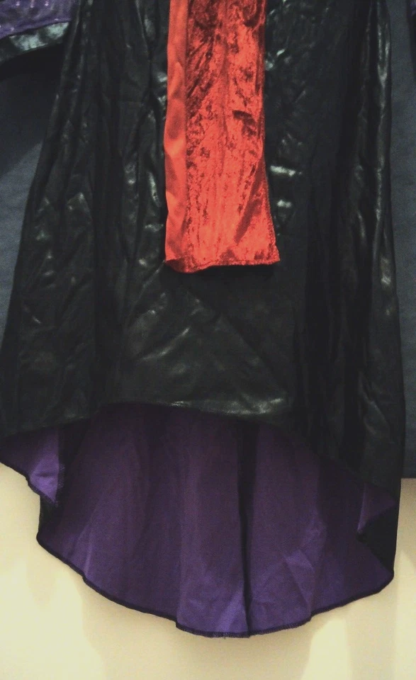 Vestido fantasia Disney Villains Wicked Evil Queen apenas adulto tamanho médio 8-10 bruxa - Imagem 4 de 4