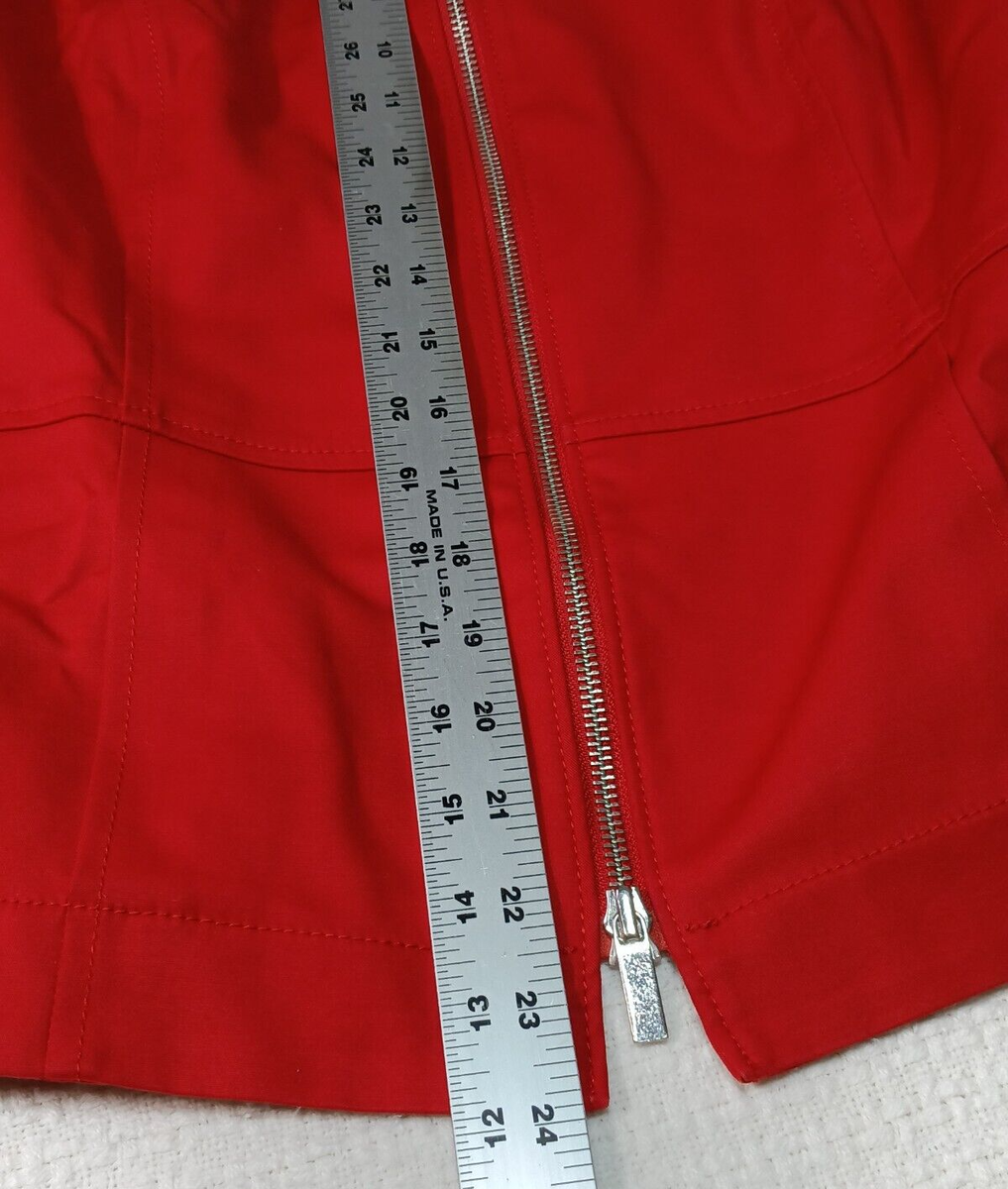 Worth New York Jacket Size 10 Full Zip Red | eBay Worth New York Jacket Size 10 Full Zip Red | eBay