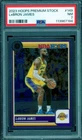 LeBron James Card 2023-24 Hoops Premium Stock #149 PSA 7