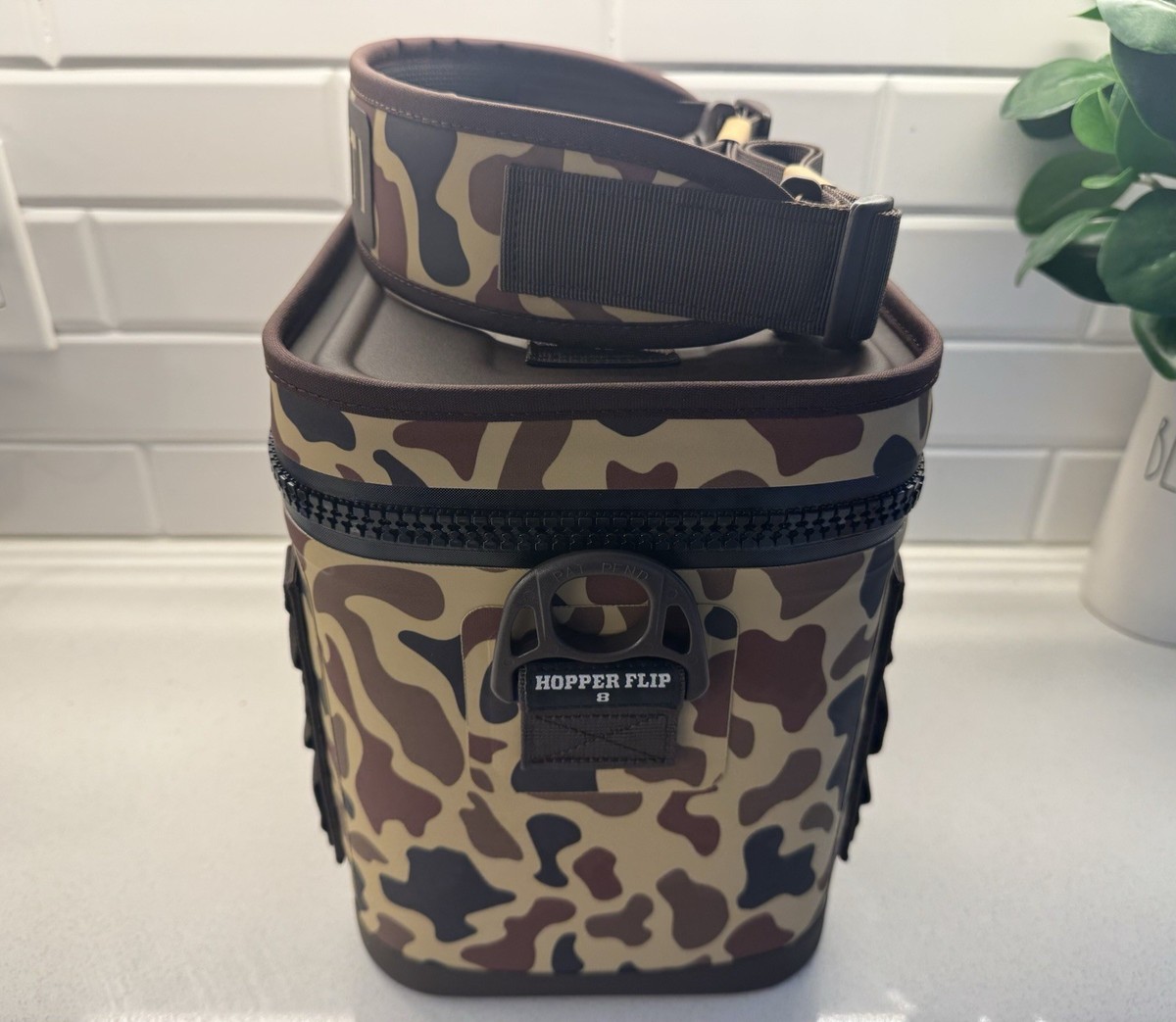 YETI Hopper Flip 8 Soft Cooler - WETLANDS CAMO 🦆 W/Shoulder Strap