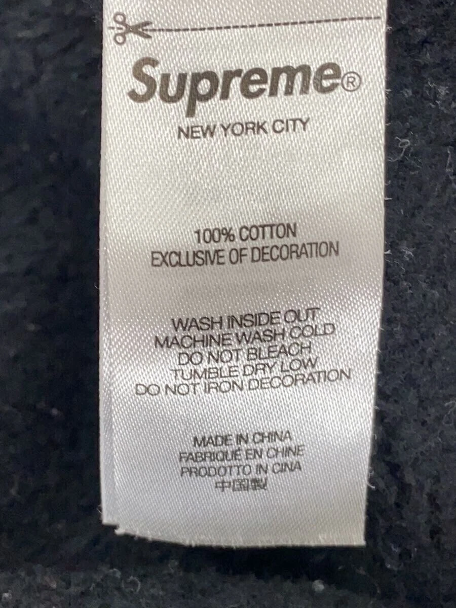 Felpa Supreme nera L usata