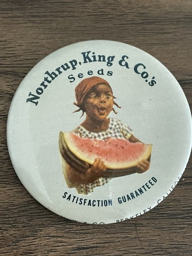 Vintage Northrup, King & Co.'s Seeds Button - Picture 1 of 4