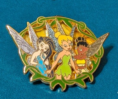 Disney Fairies Silvermist Tinkerbell & Iridessa Pin - AP First Release