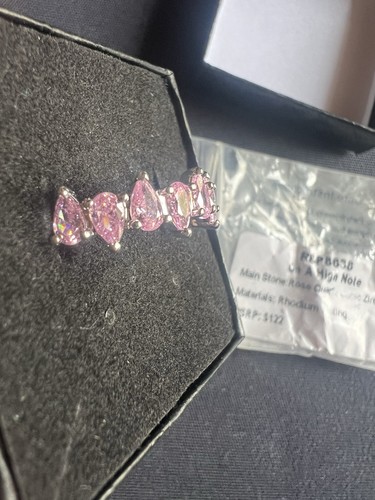 Bomb Party Gr. 10 RBP8638 "On A High Note" Rosenquarz CZ/Rhodium - Bild 3 von 6