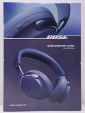 Bose QuietComfort Ultra Over-Ear Wireless Bluetooth Headphones Lunar Blue New