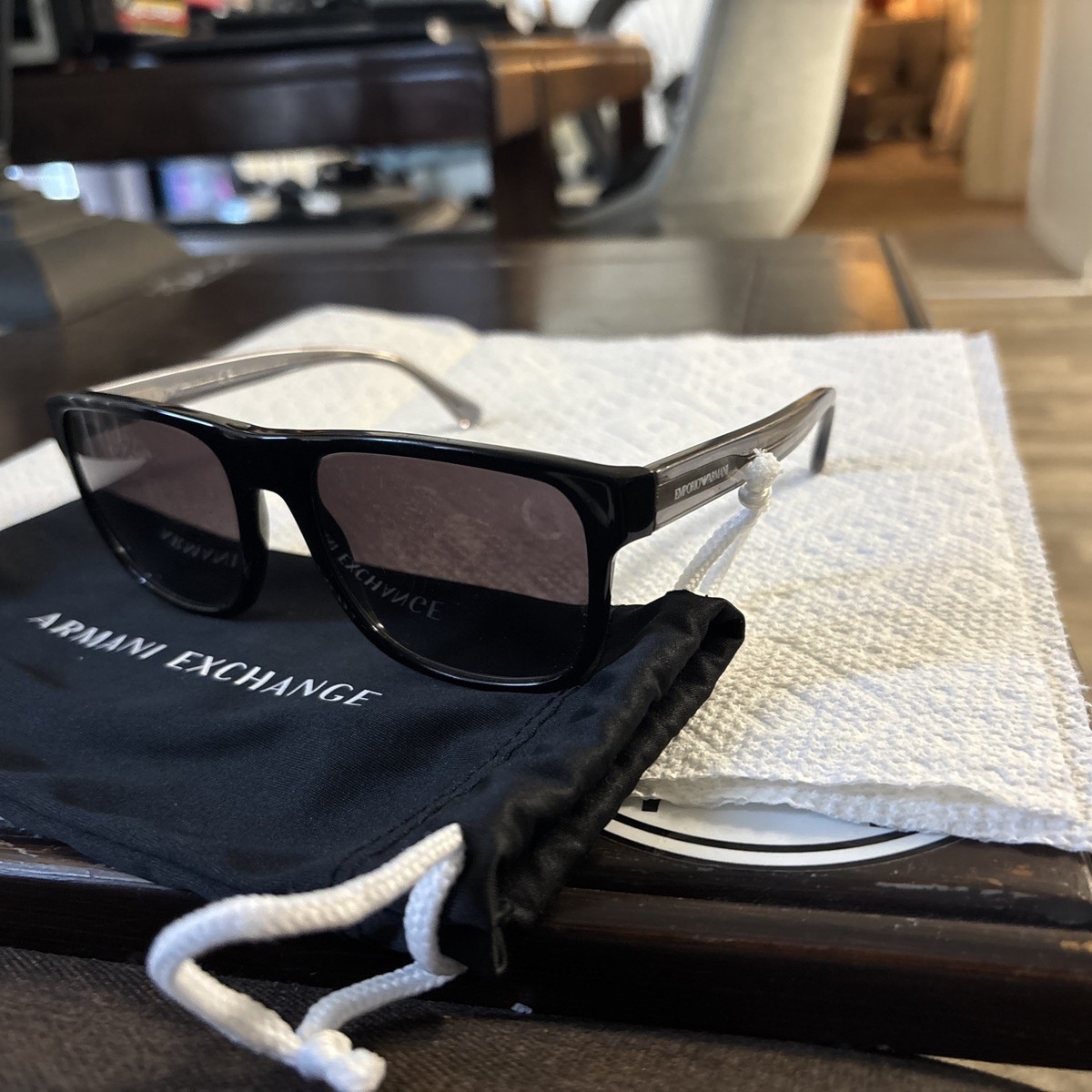 Emporio Armani EA4163 - 58758G Sunglasses Men Black New
