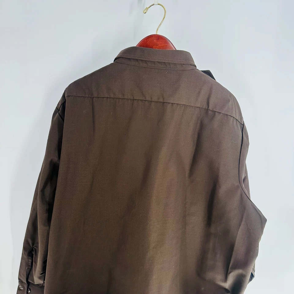 Uniforme de trabajo de seguridad pública Propper manga larga camisa táctica marrón talla 2XL Foto 2 de 4