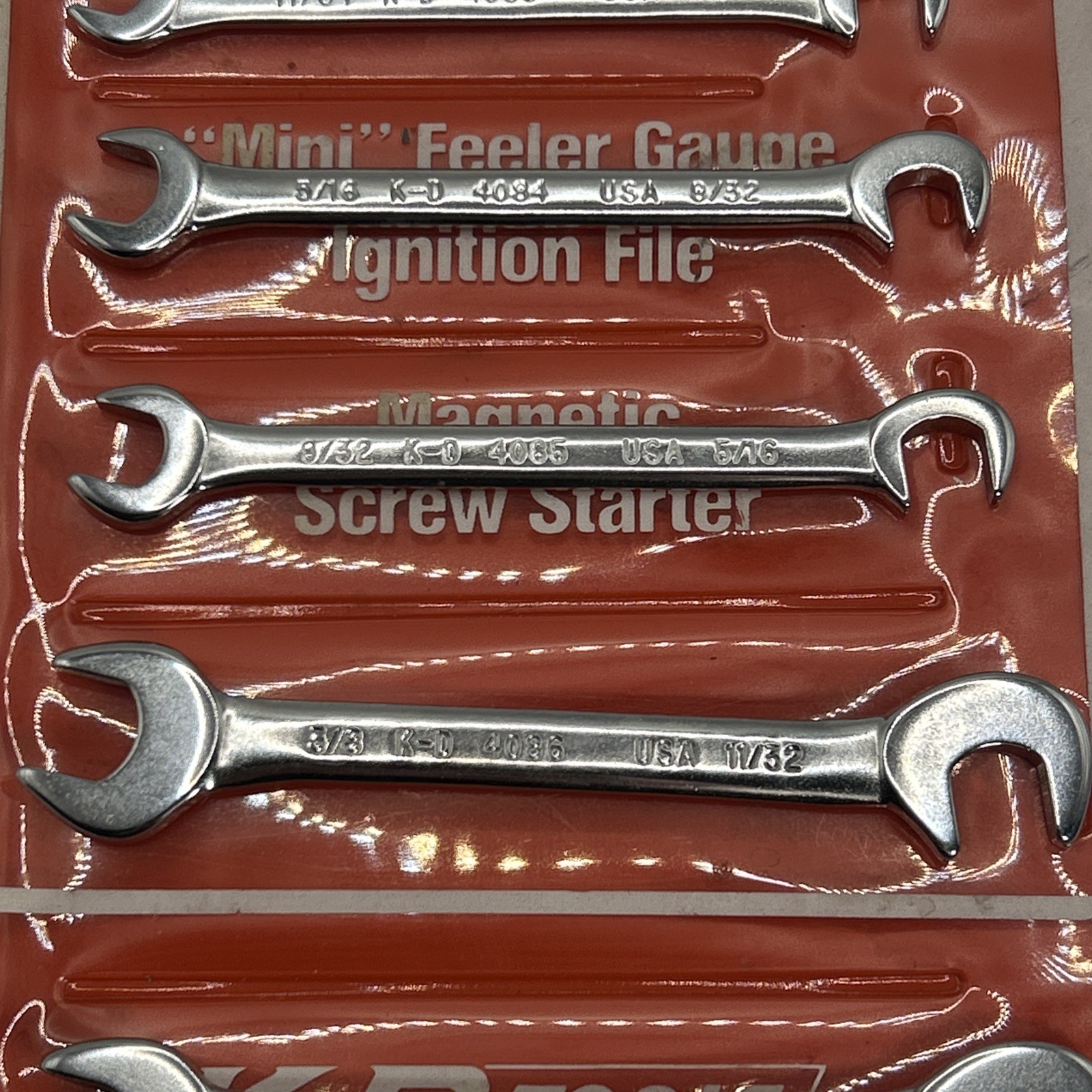 KD Tools 4088 High Performance Tune-Up kit Ignition wrenches, Feeler Gauge, File