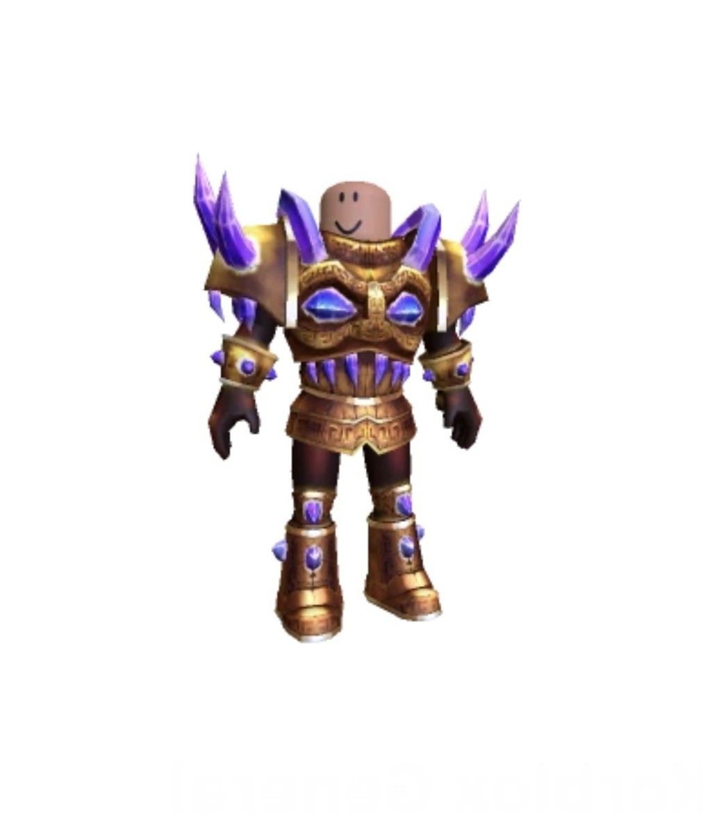 Roblox ゴールドミニフィギュア DLCコード付き Roblox Fantastic Frontier Gold Corrupted Knight 3 Mini Figure No