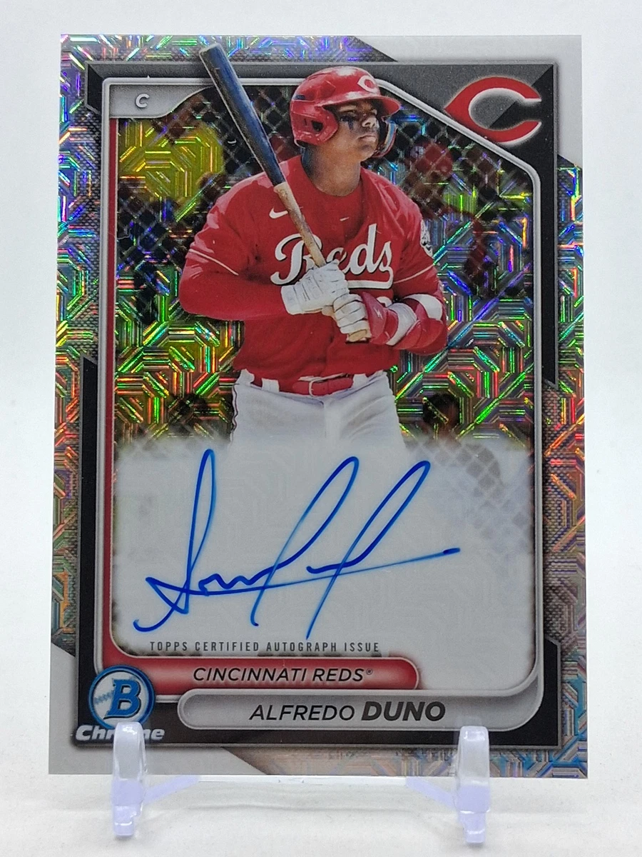 Bowman Cincinnati Reds Baseball Autographed Sports Trading Cards