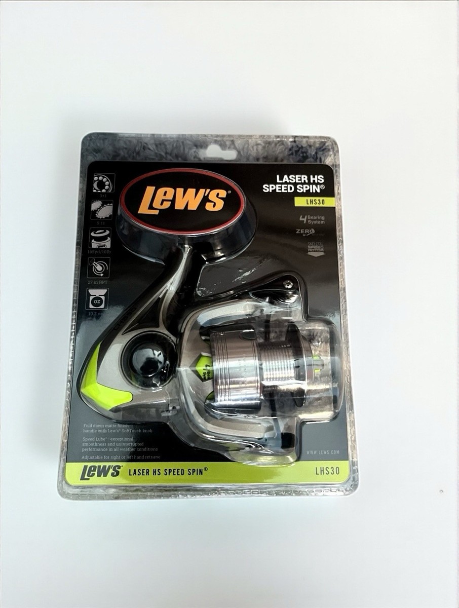 Lew's Lhs30 Laser HS Speed Spin Fishing Reel for sale online | eBay