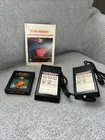Star Raiders ATARI 2600 Game w/Manual, Video Touch Pads, Overlay - Tested/Works!