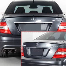 Trunk Spoiler For Mercedes Benz 2008-2014 W204 C-Class 4dr AMG Style UNPAINTED