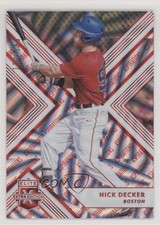 2018 Panini Elite Extra Edition Aspirations Red 120/150 Nick Decker #63 y0i