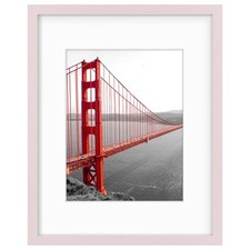 16x20 Picture Frame Made To Display Pictures 11x14 with Mat or without Wide