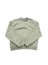 Sea Foam Green Essentials Crewneck Sweatshirt Men’s Size Medium NWT