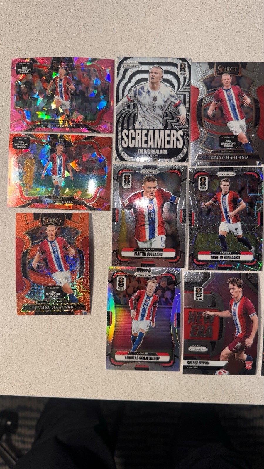 Norway - 2026 World Cup (15) Card Lot - Haaland Odegaard Bobb Aasgard view 5