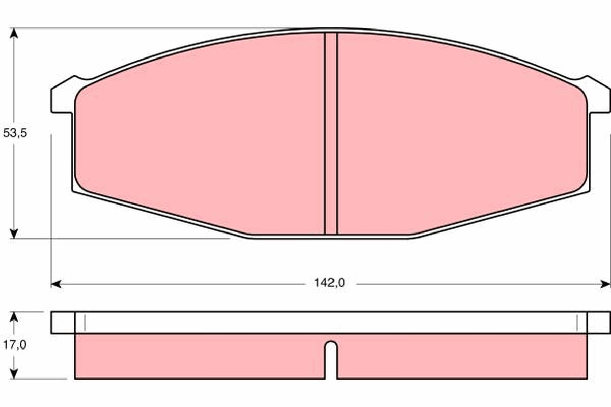 Plaquettes de frein TRW GDB251 anti usure prématurée pour résoudre les distances d arrêt longues