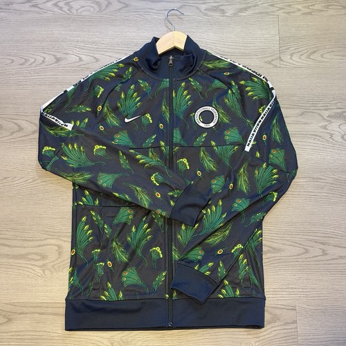 Nike Nigeria Super Eagles NFF Anthem Track Jacket Black Medium Pre-Owned