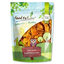 Mango Strips –  No Sugar Added. Vegan, Kosher, Bulk –  by Food to Live