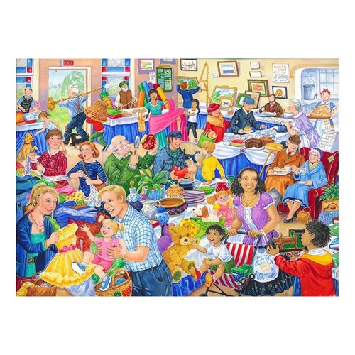 The House of Puzzles, Jumble Sale, BIG 500 Piece Jigsaw Puzzle - Picture 1 of 6