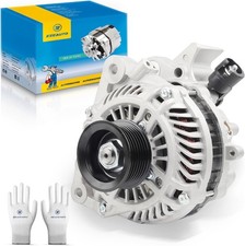 NEW Alternator 11176N for 2006-2011 Honda Civic L4 1.8L 7-Groove Pulley 80A 12V