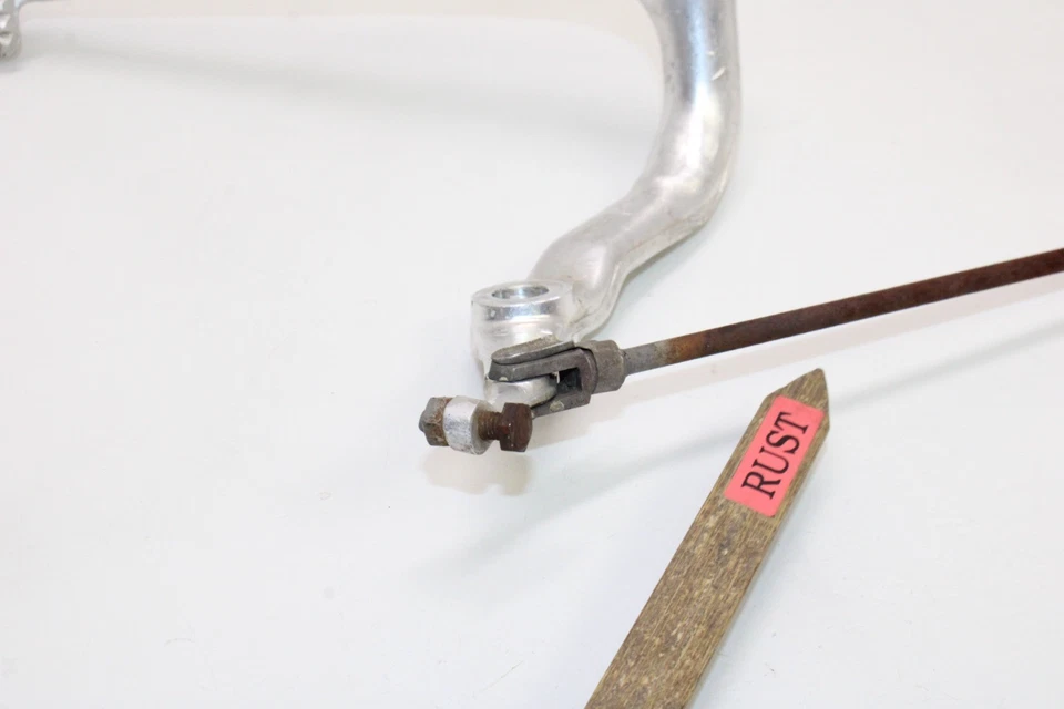 74-76 BMW R90 6 OEM RIGHT REARSET BRAKE FOOT PEDAL W ROD - Image 3 of 4