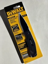 DEWALT DWHT10314 8-in. Carbon Fiber Folding Pocket Knife Gray/Black