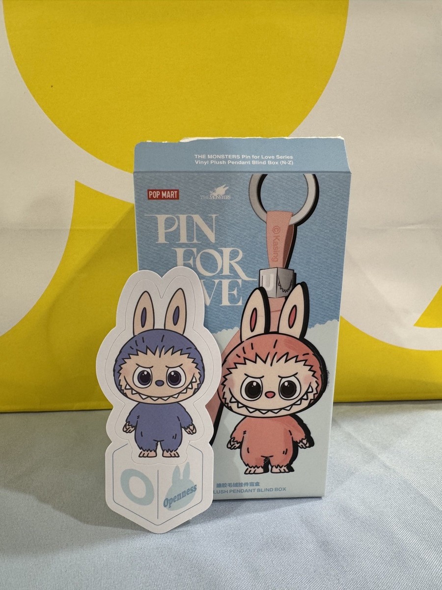 未開封アソート　LABUBU THE MONSTER PIN FOR LOVE Pop Mart Labubu The Monsters Pin for Love Series Vinyl Plush