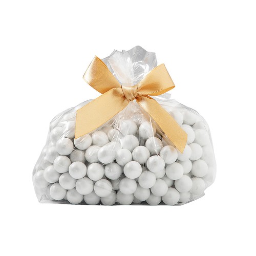 Clear Cellophane Bags with Gold Bow Small Kit Bulk 100 Pc - Picture 1 of 2