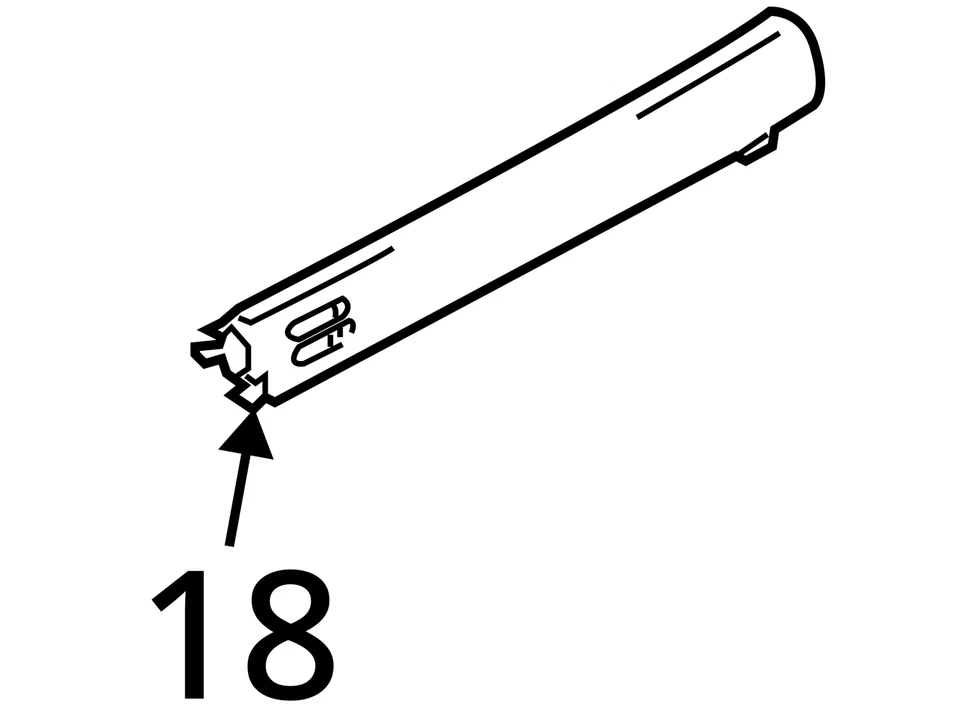 SE ADAPTA A MITSUBISHI GALANT 2005-2007 GUARNICIÓN MR975290XA - NUEVO OEM Foto 4 de 4