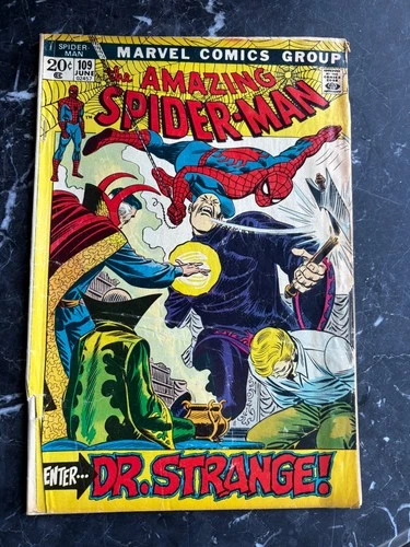 The Amazing Spider-Man #109 (1972) GD+