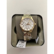 Fossil BQ3912 Modern Sophisticate Multifunction Gold-Tone Stainless Steel Watch