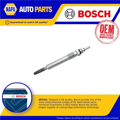 Glow Plugs Set 4x fits MERCEDES C200 S202, W202 2.0D 96 to 99 OM604.915 Bosch